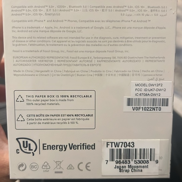 Hybrid fossil watch - Picture 3 of 3